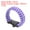 Purple, variant on Uxcell Survival Paracord Bracelets, 2 Pack Braided Paracord Bracelet, Black