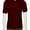 Burgundy, variant on AKA Boys Wrinkle Free Polo Shirt Short Sleeve - Pique Chambray Collar Comfortable Quality Black 7
