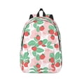thumbnail image 2 of Rocae Strawberry for Durable Canvas Backpack Leisure Large Bag Travel Rucksack Multi-function Backpack, 2 of 8