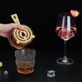 thumbnail image 3 of ReaNea Bar Cocktail Strainer, Stainless Steel Drink Strainer, Bar Tools, Gold, 3 of 9