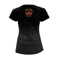 thumbnail image 2 of Harley-Davidson Women's H-D Text V-Neck Short Sleeve Tee - Ombre Black (XL), Harley Davidson, 2 of 2