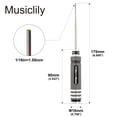 thumbnail image 2 of Musiclily Pro High Speed Steel 1/16 inch Hex Screwdriver Hex Key Wrench for Guitar Bass Bridge Saddles or Knobs Adjustment, 2 of 5