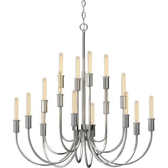 Volume Lighting 5752-93 Concord 16 Light 36" Wide Chandelier - Nickel