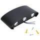 thumbnail image 1 of Aplique de pared LED contemporáneo de 6 W compatible con CA 85-265 V, blanco cálido, para salas de estar, dormitorios y hoteles, 1 of 8