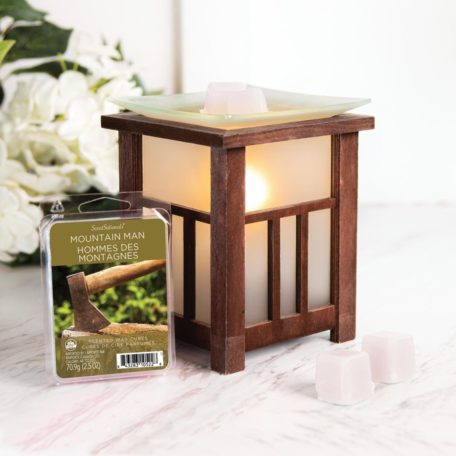 ScentSationals Scented Wax Cubes - Mountain Man, 2.5 oz (70.9 g)