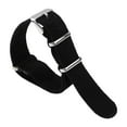 thumbnail image 1 of Milaget Bracelet de Montre Réglable pour Fête Saint-Valentin Fête des Pères Noir 18mm, 1 of 9