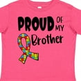 thumbnail image 4 of Inktastic Proud of My Brother Autism Awareness Puzzle Piece Ribbon Boys or Girls Toddler T-Shirt, 4 of 5