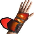 thumbnail image 1 of Cordless Wrist Heating Pad Wrap with Vibration, Rechargeable Heated Wrist Brace for Hand Pain Relief Red Light Heating Pad for Women and Men Wrist, Hand, Arm, Leg, Ankle, 1 of 8