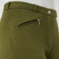 thumbnail image 5 of HORZE Active Women's Horse Riding Silicone Grip Full Seat Breeches | Midrise Waist with Front Pocket, 5 of 10