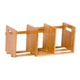 thumbnail image 3 of deevoka Wood Desktop Bookshelf Adjustable Desk Organizer for Home Bedroom Study Room, 3 of 9