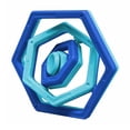 thumbnail image 4 of Rompecabezas hexagonal infinito para aliviar el estrés, ideal para adultos. Perfecto para la oficina, viajes y como terapia de relajación. Diseño con marco de madera.,Wsvlmg, 4 of 7