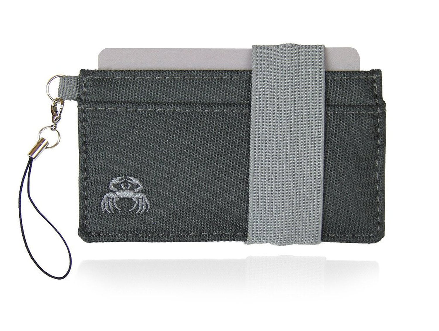 Crabby Wallet - Thin Minimalist Front Pocket Wallet - P3 Polyester Wallet -  Mona