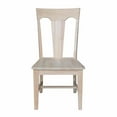 thumbnail image 3 of International Concepts Set of Two Solid Wood Elle Chairs in Unfinished, 3 of 9