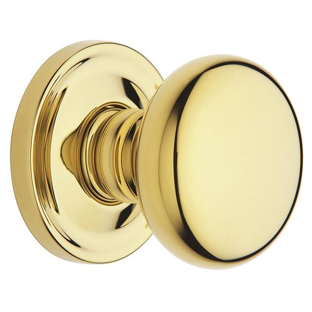 Baldwin 5015031PRIV Propriété Classique Bouton de la Vie Privée Set&44; Laiton Non Laqué