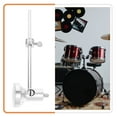 thumbnail image 2 of UPOUART Bass Drum Foot Pedal Hammer Percussion Instrument Silver Aluminum Alloy 1Set 8.3x2.6x1.4in, 2 of 8