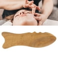 thumbnail image 3 of Gua Sha Massage Tool, Universal Relaxing Muscle Wooden Gua Sha Board Reduce Pain  For Full Body, 3 of 8