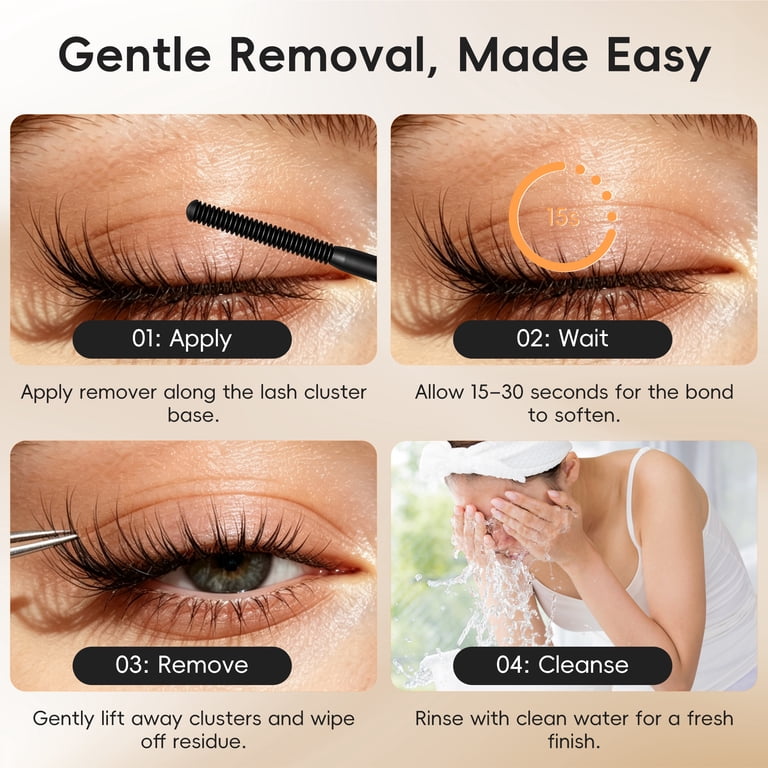 NICEBAY Lash Bond & Seal With Remover Kit, 72-Hour Hold photo 6
