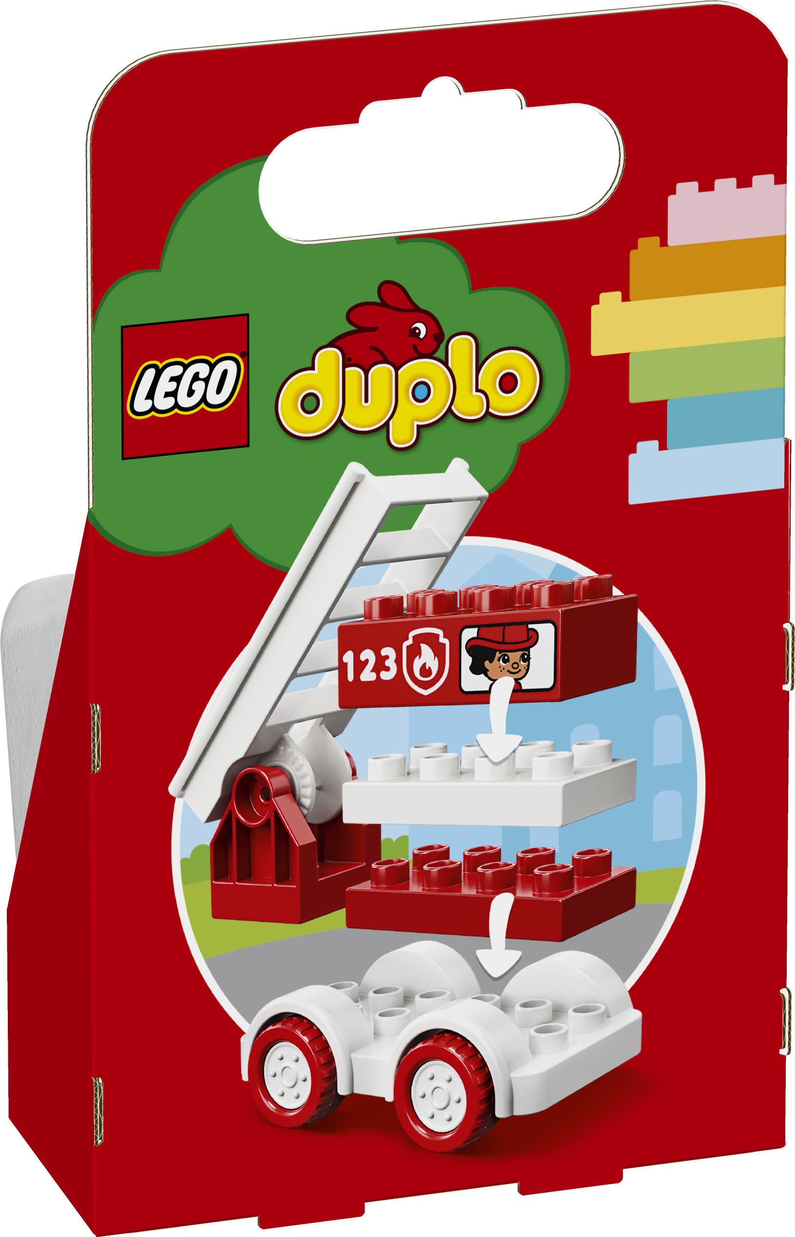 LEGO DUPLO My First Fire Truck 10917 Educational Building Toy for Toddlers (6 Pieces) - image 5 of 6