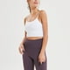 thumbnail image 3 of Camiseta sin mangas de Yoga profesional para mujer, sujetador deportivo acolchado con tirantes finos, camiseta sin mangas para Fitness, deporte y entrenamiento para correr, 3 of 5