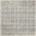 thumbnail image 1 of Ahgly Company Indoor Square Mid-Century Modern Rice Beige Oriental Area Rugs, 6' Square, 1 of 6