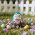 thumbnail image 4 of SIYTUAU Foam Easter Egg Decoration Set With Hand Painted Animal Patterns For Home Party Table Centerpiece Wreath Spring Holiday Decor, 4 of 6