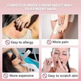 thumbnail image 4 of 62 Piece Epilation Pad Set Crystal Smooth Away Hair Eraser Kit, 2 Size Leg Skin Pads And 60 Piece Exfoliating Fine Sandpaper, Lip Facial Hair R, 4 of 5