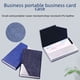 thumbnail image 1 of Estuche para tarjetas de presentación de PU de acero inoxidable, soporte para tarjetas de presentación de aleación de aluminio, estuche para tarjetas de regalo de exhibición, regalo comercial, 1 of 5