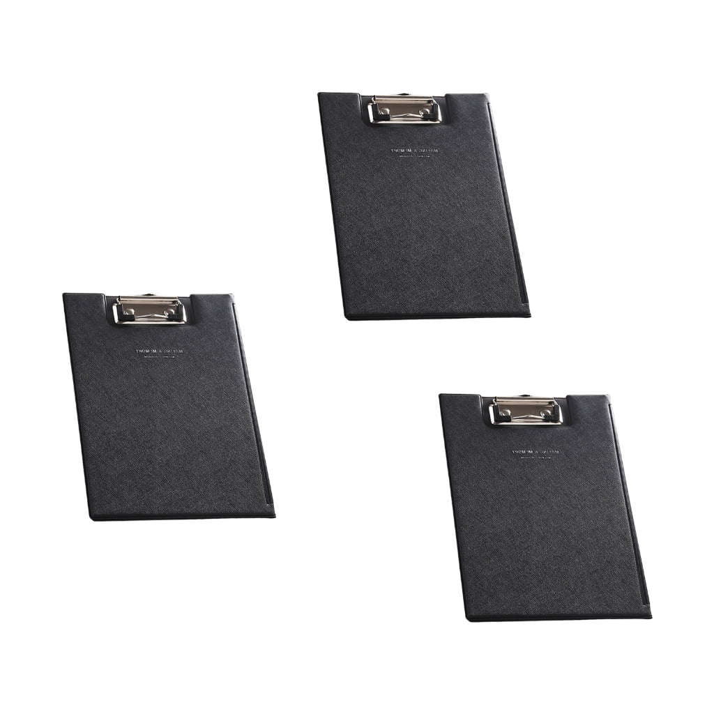 Foldable Clipboard with Clear Internal Pocket for Office Meeting and Conference