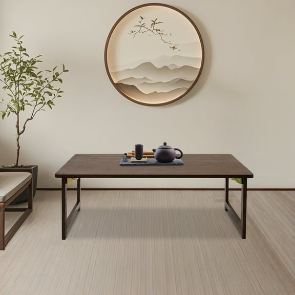 Foldable Coffee Table Sitting Dining Table-Living Rooms, Bedrooms and Offices