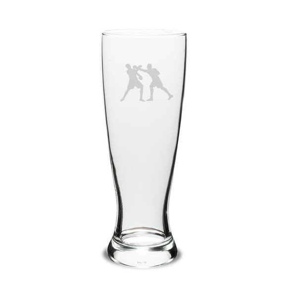 Hanging Boxing Gloves 23oz Deep Etched University Pilsner