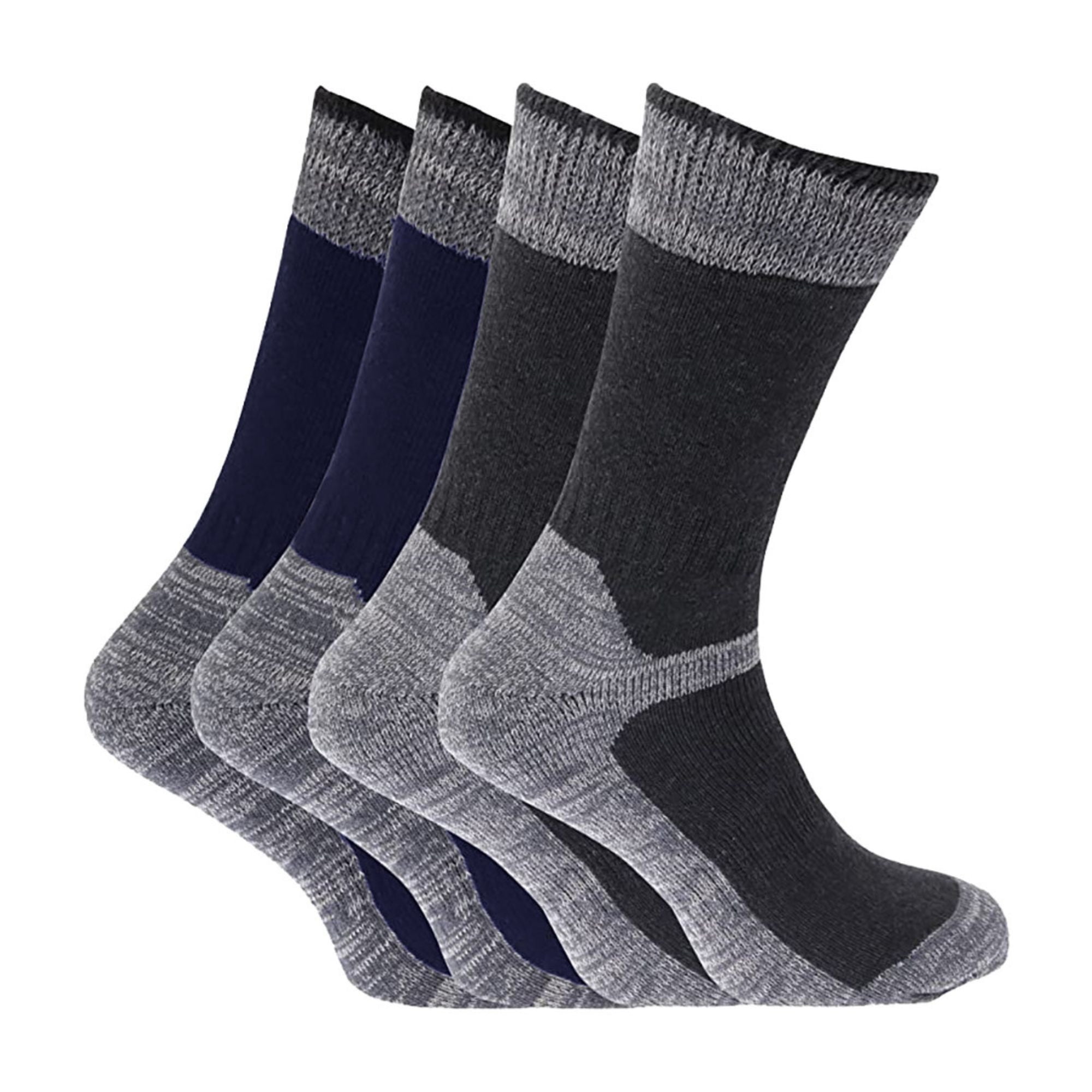 Sock Snob 4 Pack Mens Reinforced Cotton Industrial Wear Outdoor Work
