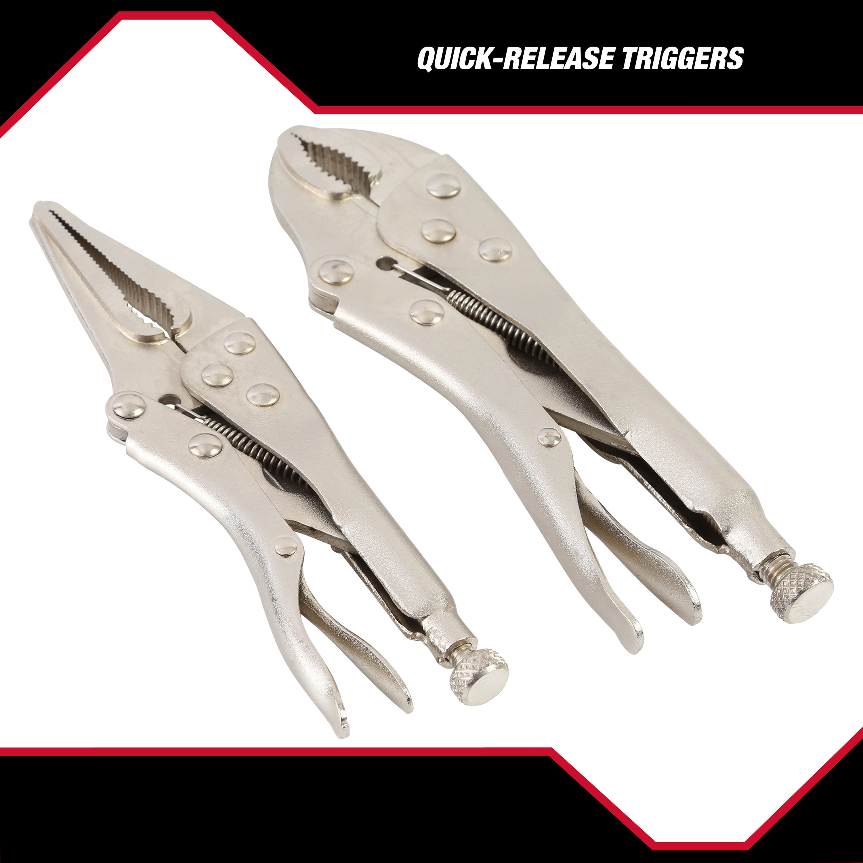 Hyper Tough UH20017J 5 Piece Pliers Set - Each