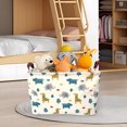 thumbnail image 4 of Foldable Laundry Bag Hampers for Bedroom Cheap Dirty Clothes Basket Laundry Hamper Kids Camping Laundry Bag Decorative Laundry Hamper, 14.96x10.23x9.05in, 4 of 5