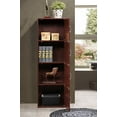 thumbnail image 3 of HODEDAH IMPORT 4-Shelf Bookcase Cabinet, Mahogany, 3 of 5