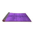 thumbnail image 2 of Ahgly Company Indoor Round Oriental Purple Industrial Area Rugs, 8' Round, 2 of 4