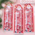 thumbnail image 5 of Vadktai Christmas Stationery Gift Set, Christmas Goodie Bag Fillers, Include 4 Christmas Pencil, Eraser, Ruler, Sharpener, Christmas Decoration Set, Stationary Gift Set Christmas, 5 of 5