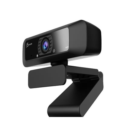 j5create - USB HD Webcam with 360° Rotation - Black