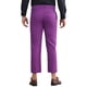 thumbnail image 3 of Pantalones recortados ajustados para hombre Inspire Chic, con pliegues en la parte delantera, de longitud hasta el tobillo, talla 38, color púrpura, 3 of 5