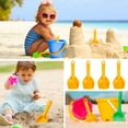 thumbnail image 3 of HOOWIFFY 8Pcs Yellow Sand Shovels Multipurpose Outdoor Tools for Beach Gardening and Snow, 3 of 7