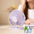 thumbnail image 2 of sruoe Small Tabletop Fan, Desk Fan, Table Top Fan, Desktop Fan Rechargeable, Bathroom Fan, Clip on Fan, Indoor Fan, Small Desk Fan, Outdoor Fans for Patios Office Fan, 2 of 4