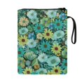 thumbnail image 2 of HELLHERO Verdant Blossoms Polyester Paperback Book Cover for Mother Book Lovers Gifts for Textbooks Paperbacks Bag Handle, 11.42 x 8.66 Inch, 2 of 8
