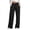 Black-pants for women, variant on Wide Leg Pants for Women High Elastic Waist Casual Sweatpants Yoga Workout Trousers with Pockets