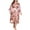 Pink E, variant on AKAFMK Womens Robes Sale,Silk Robes for Women,Women's Printed Nightgown Large Size Long Sleeved Home Clothes