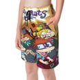 thumbnail image 2 of Rugrats Boys Swim Trunks Quick Dry Swimwear Surfing Bathing Suit Drawstring Elastic Waist With Mesh Lining, 2 of 7