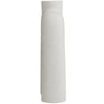 thumbnail image 6 of DecMode 13" Abstract Rounded Arched White Ceramic Vase with Glossy Speckled Texture, 6 of 13