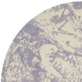 thumbnail image 6 of SAFAVIEH Restoration Vintage Mladen Abstract Area Rug, Grey/Ivory, 6' x 6' Round, 6 of 8