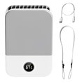 thumbnail image 1 of Ventilador Clip Cintura Cuello Portátil 3 Velocidades Recargable () Blanco, 1 of 9