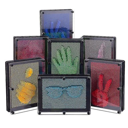 3d Clone Pin Art Sculpture Pin Impression Toy Home Office Desktop Toy ...