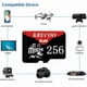 thumbnail image 3 of Tarjeta de Memoria TF 256GB con Adaptador, Micro SD de Alta Velocidad para Cámara de Seguridad, Dron, Navegación GPS y Teléfono, 3 of 8