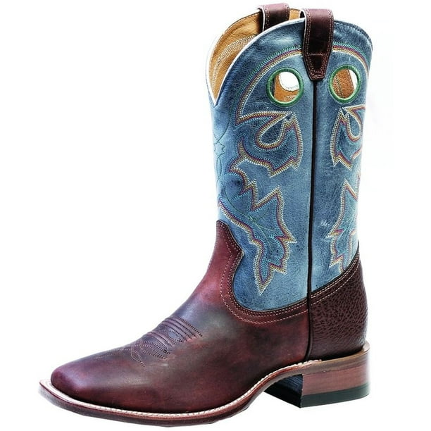 Boulet Boulet Western Boots Mens Cowboy Stockman Laid Back Copper